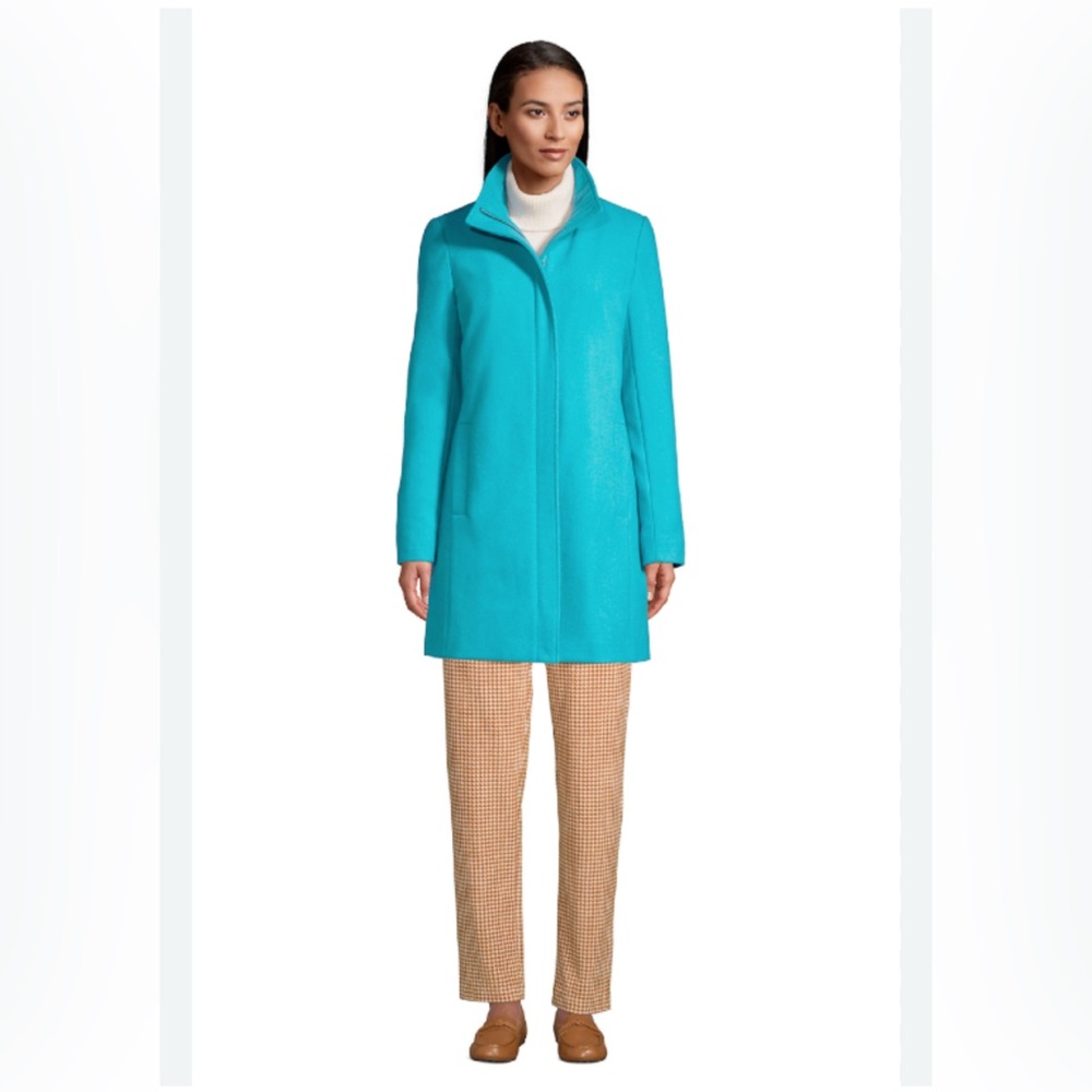 Lands’ End womens trench coat size 26W NWT